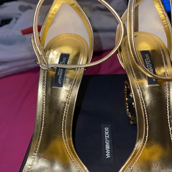 Women's D&G Sculpted High Heel Sandals WORN ONCE !! - Picture 4 of 16